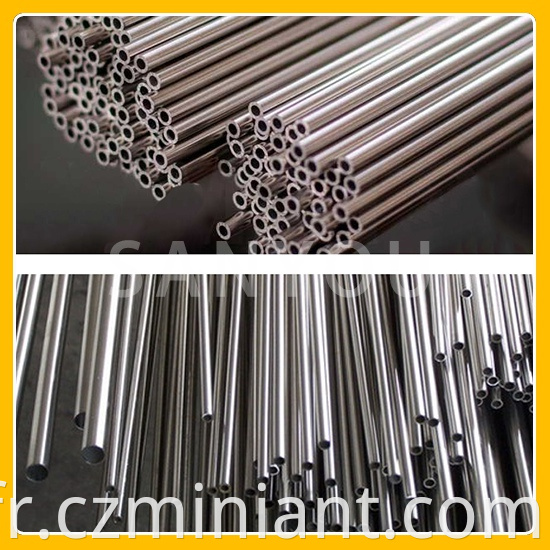 304 stainless steel tubes with thread
